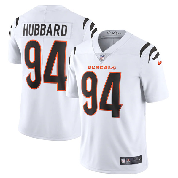Youth Cincinnati Bengals #94 Sam Hubbard New White NFL Vapor Untouchable Limited Stitched Jersey Youth Cincinnati Bengals #94 Sam Hubbard New White NFL Vapor Untouchable Limited Stitched Jersey